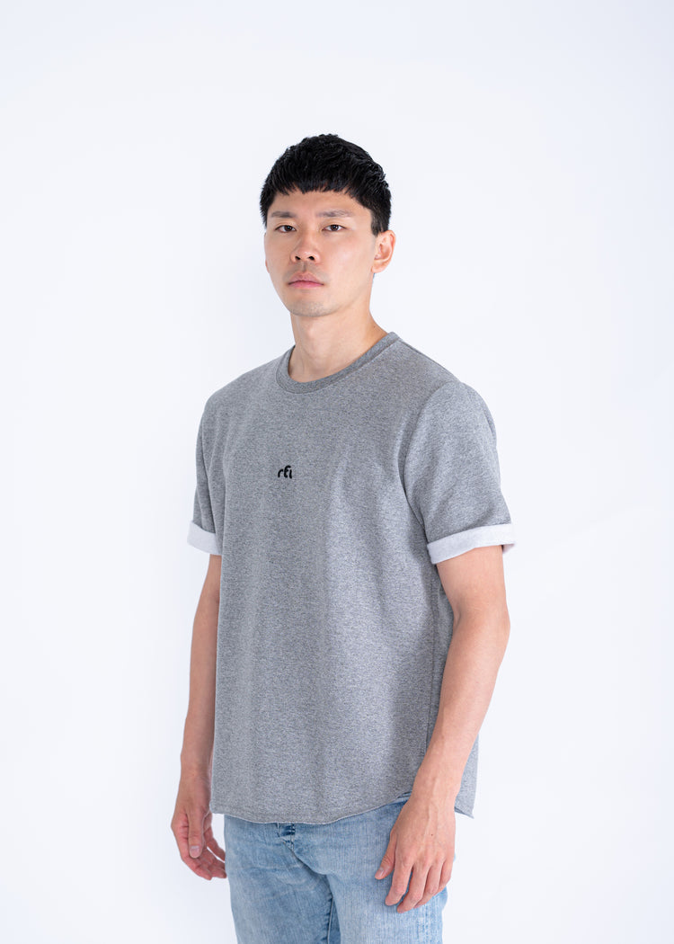 rfi s/s curved hem pullover - rfi apparel - short-sleeve sweater