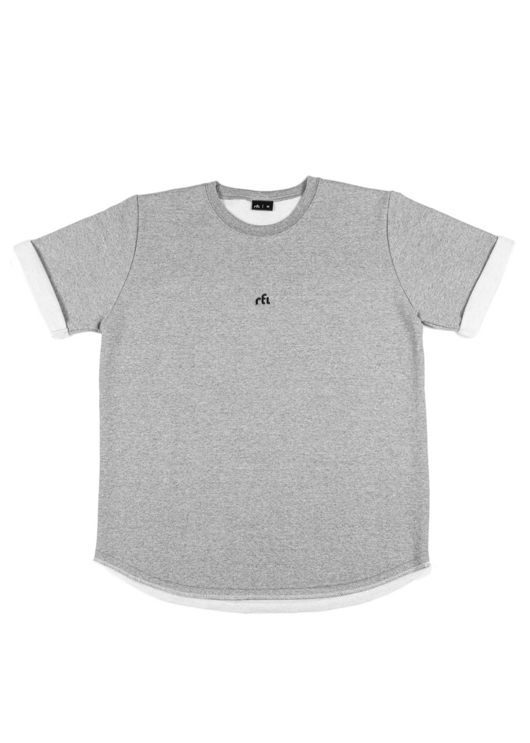rfi s/s curved hem pullover